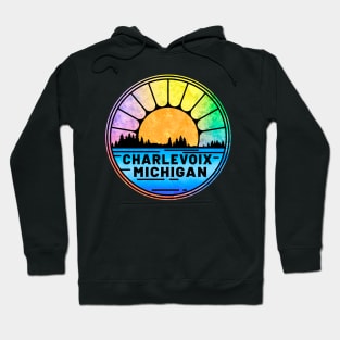 Charlevoix Michigan Lake Hoodie